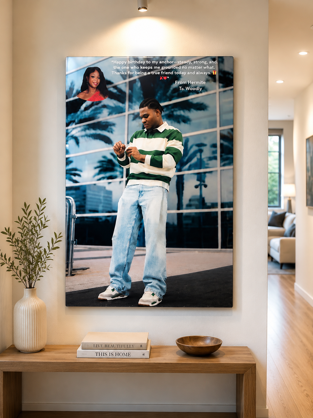 Personalized Metal Photo Poster