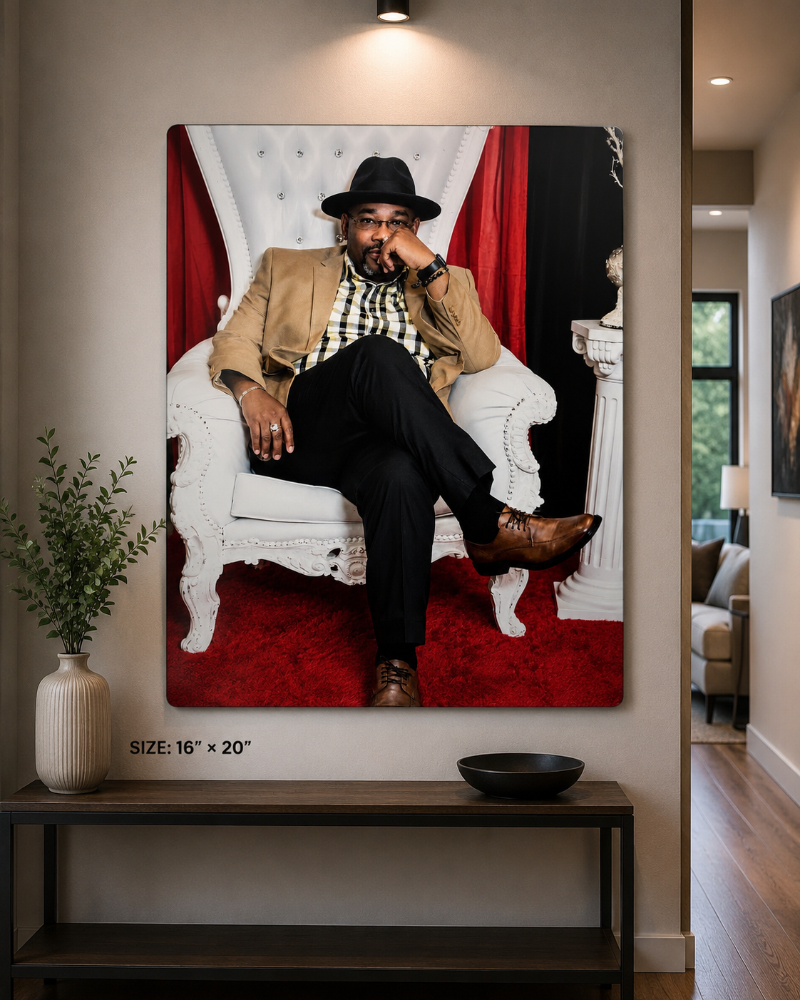 Personalized Metal Photo Poster